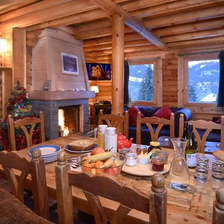 Chalet Le Baikal 10 Personnes, Pres Des Pistes * Куршевель